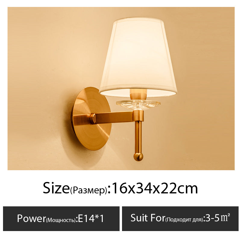 Simple European Hotel Decorative Lights On The Background Wall 28 k